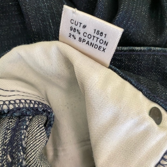 J Brand Dark Wash Skinny Low Rise Jeans - Picture 9 of 9